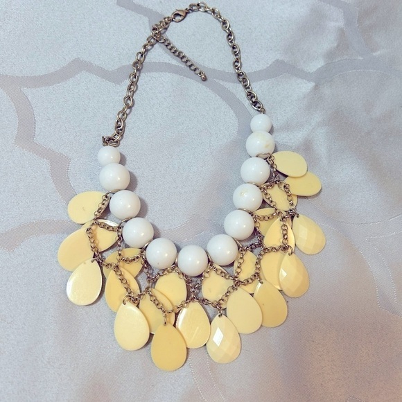 Floating bubble teardrop stone multi layer necklace. Excellent condition - Picture 3 of 4